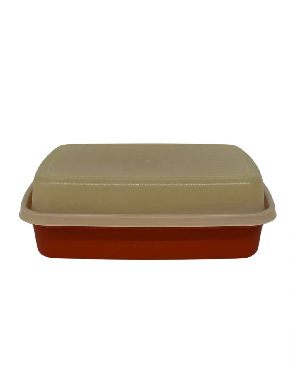 Vintage Tupperware Season N Serve Marinade & Deli Keeper Containers Paprika Red
